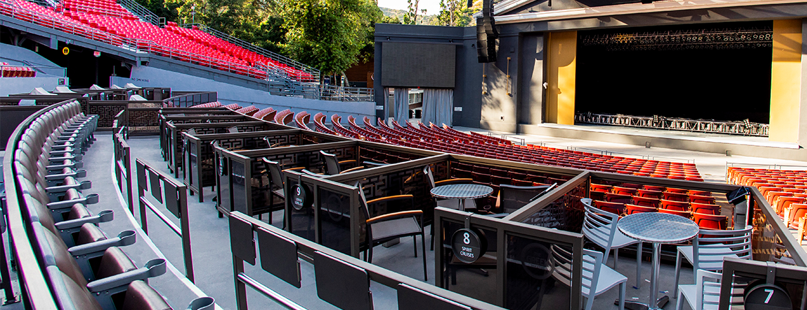 Greek Theater Seating Chart View