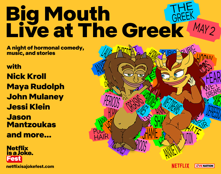 More Info for Netflix Is A Joke Presents: Big Mouth Live at The Greek